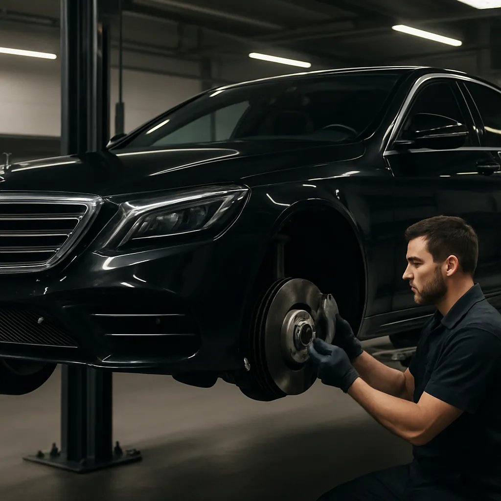 Ремонт тормозов Mercedes W222