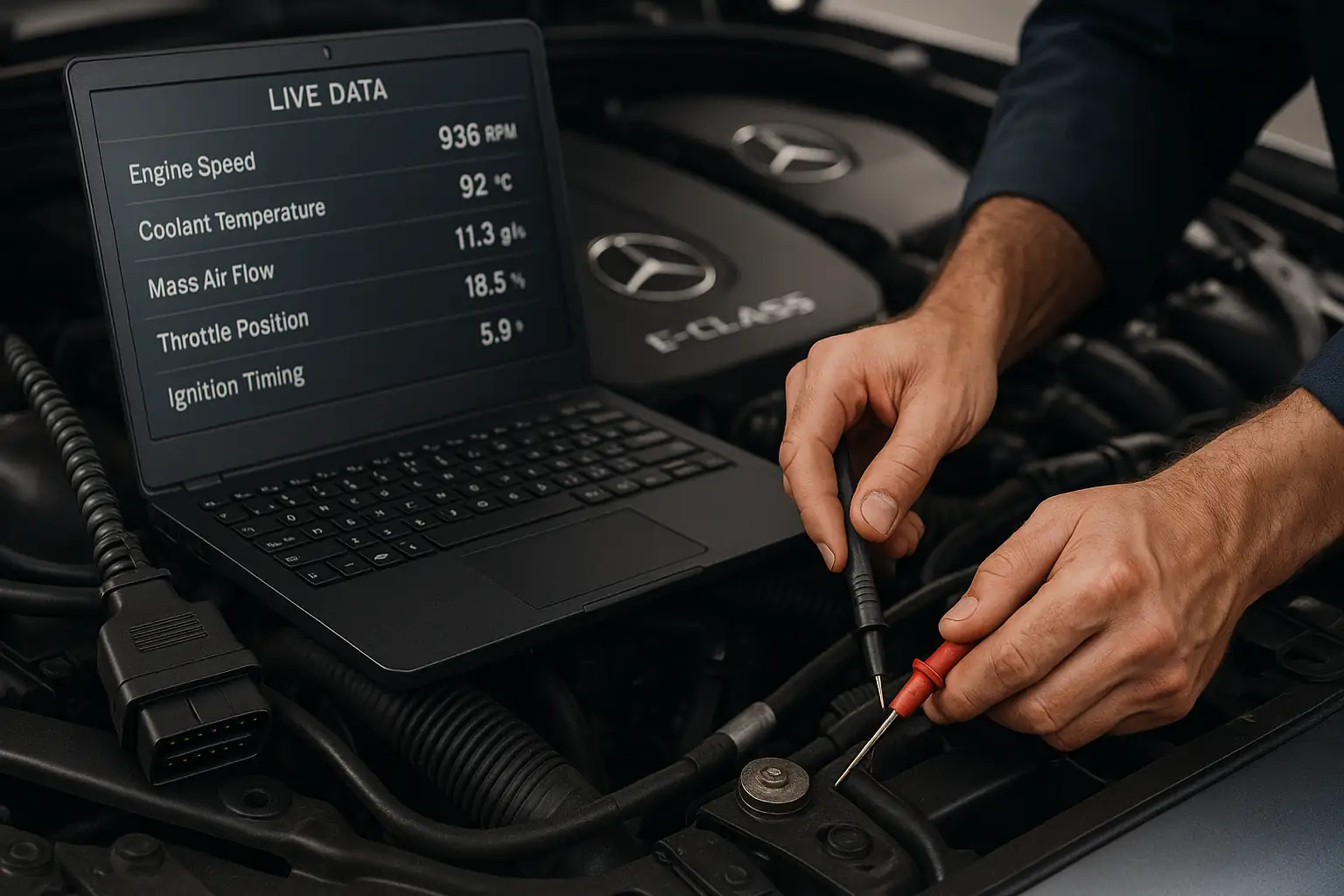 Детальная проверка узлов Mercedes E-class W213