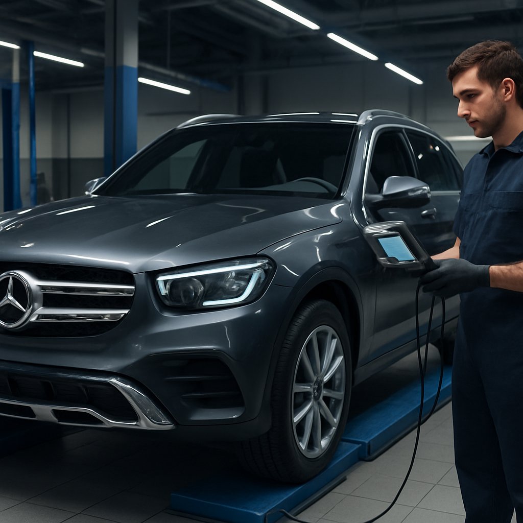 Диагностика Mercedes GLC в MB Doctor