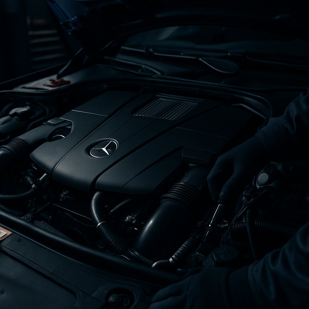 Работы по Mercedes S W222