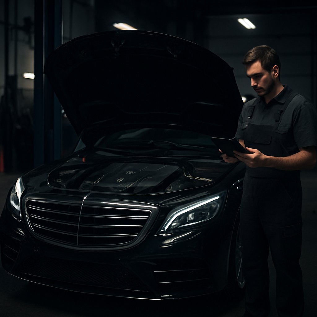 Диагностика Mercedes S W222