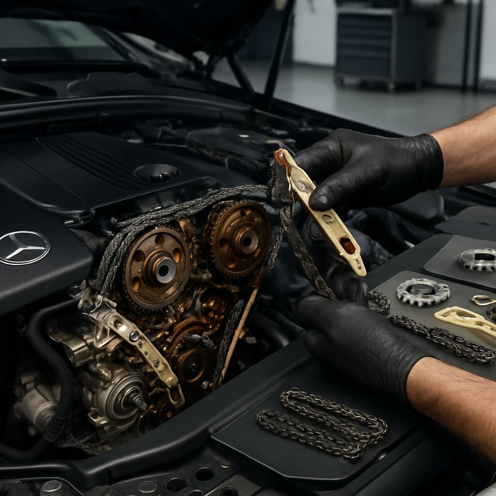 Диагностика и ремонт двигателя Mercedes C-класс