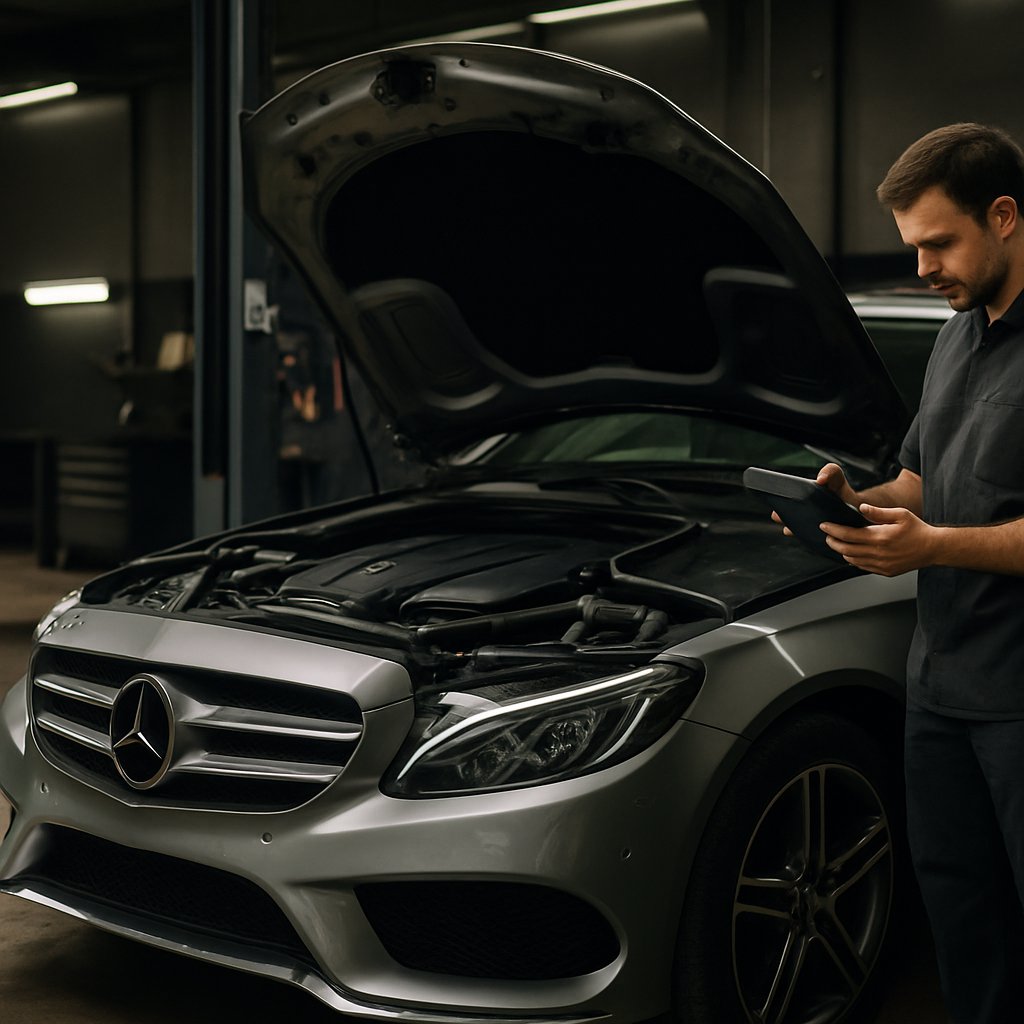 Ремонт двигателя Mercedes C-класс в MB Doctor