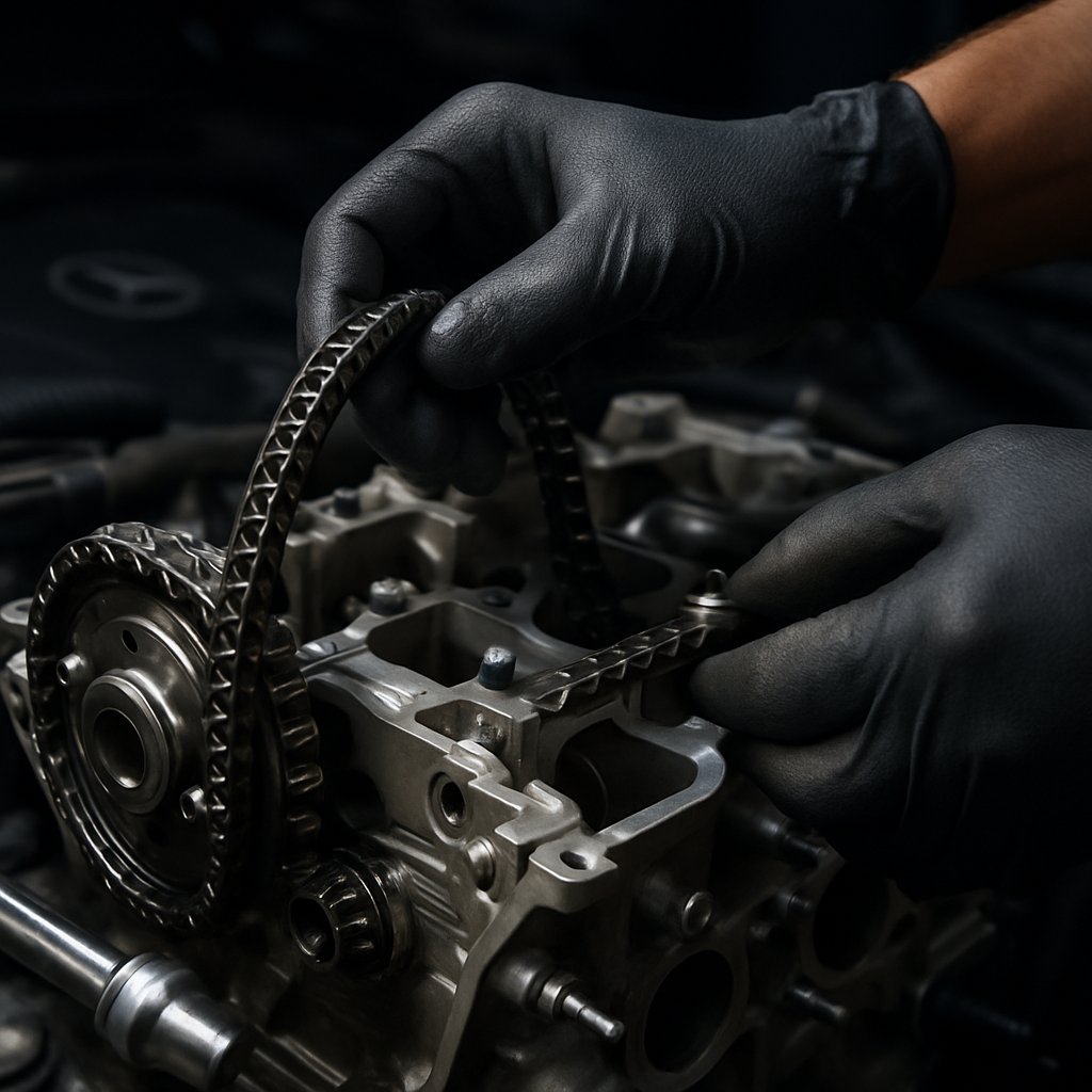 Диагностика и ремонт двигателя Mercedes E-класс