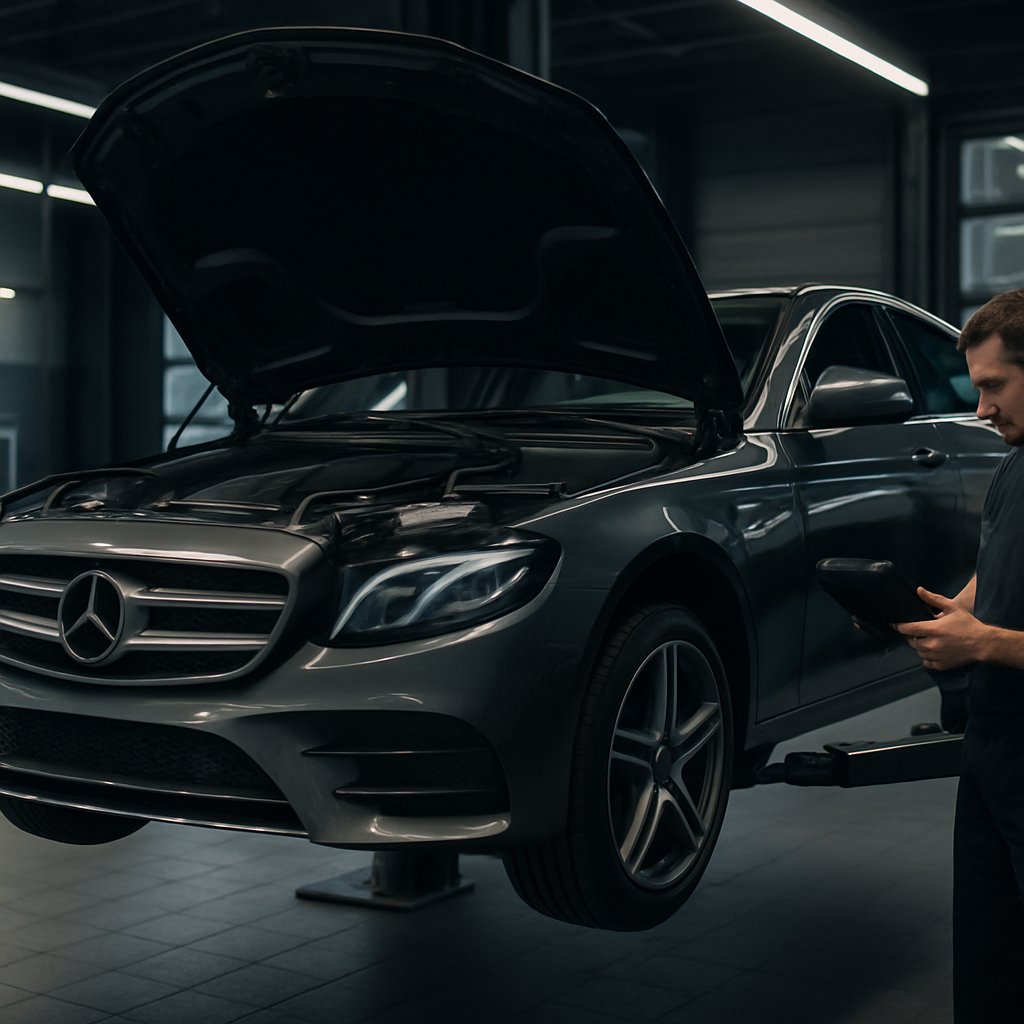 Ремонт двигателя Mercedes E-класс в MB Doctor