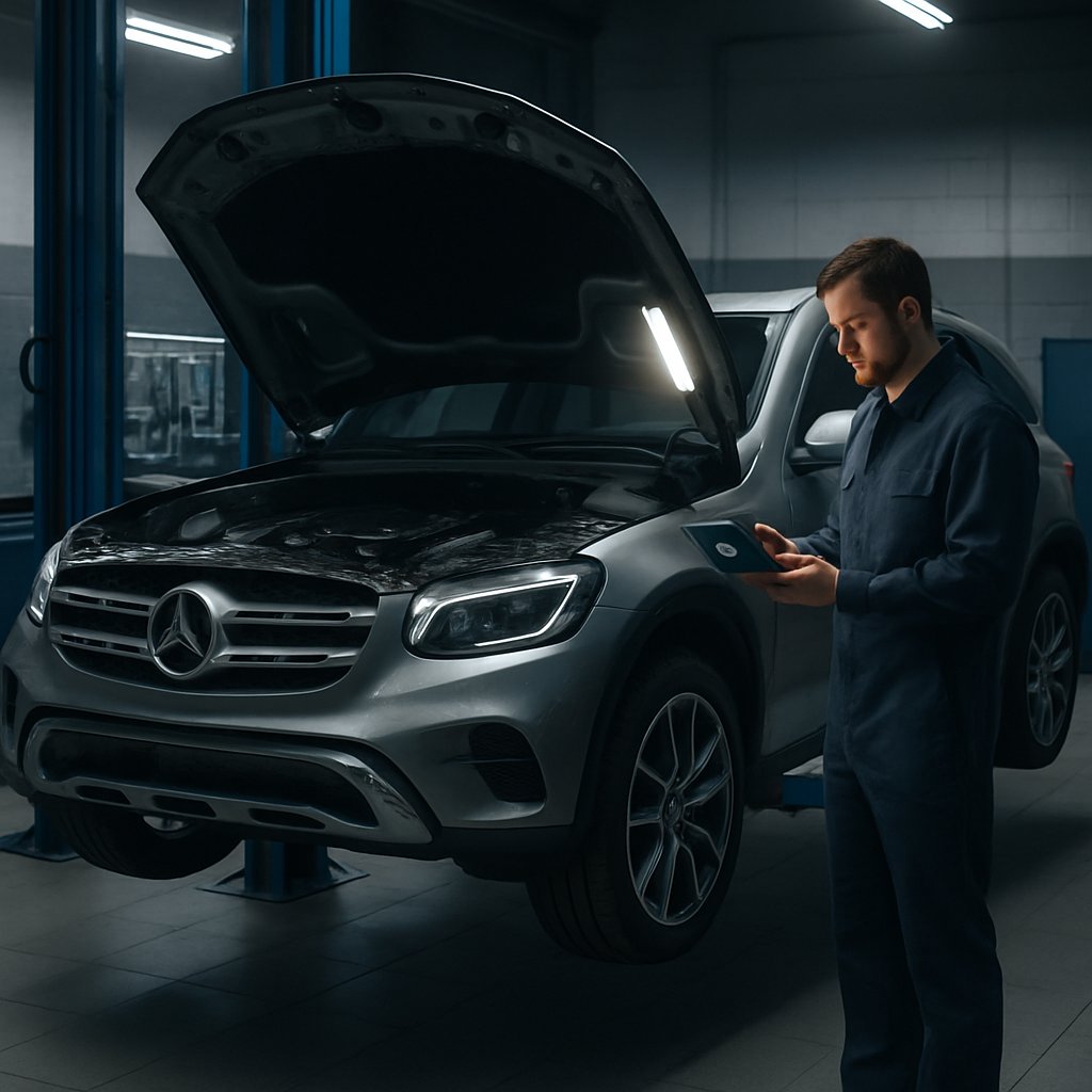 Ремонт двигателя Mercedes GLC в MB Doctor
