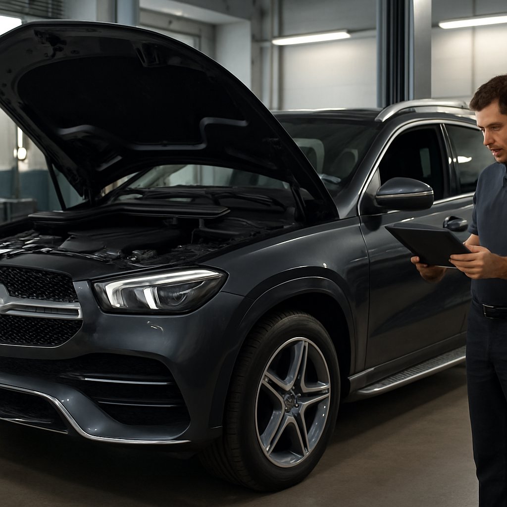 Ремонт двигателя Mercedes GLE в MB Doctor