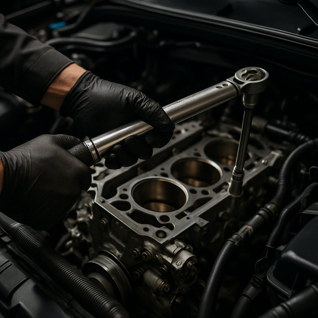 Узел крупным планом: ремонт двигателя Mercedes GLE W167