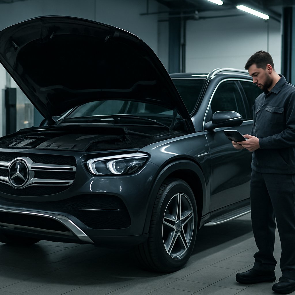 Ремонт двигателя Mercedes GLE W167 в MB Doctor