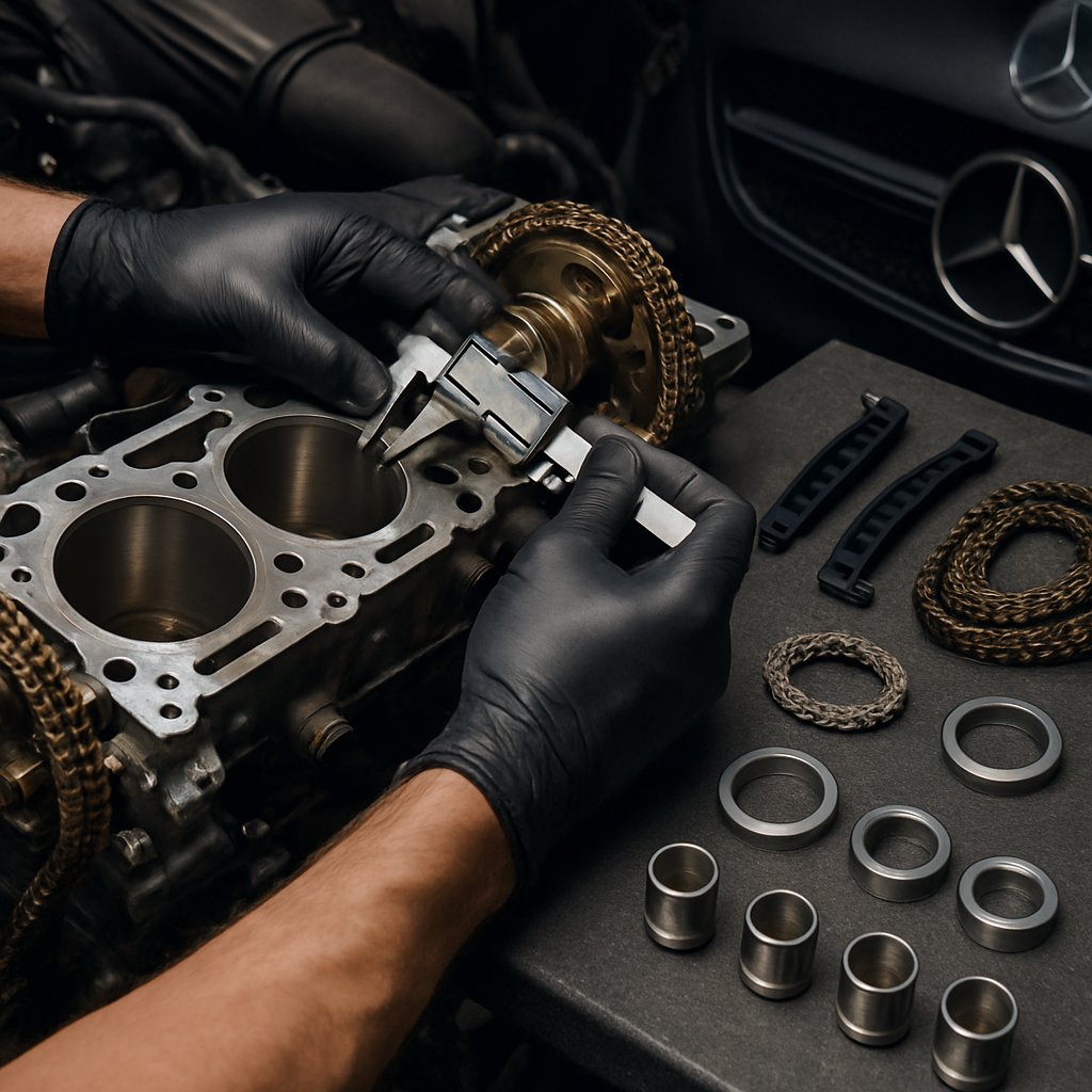 Диагностика и ремонт двигателя Mercedes S-класс