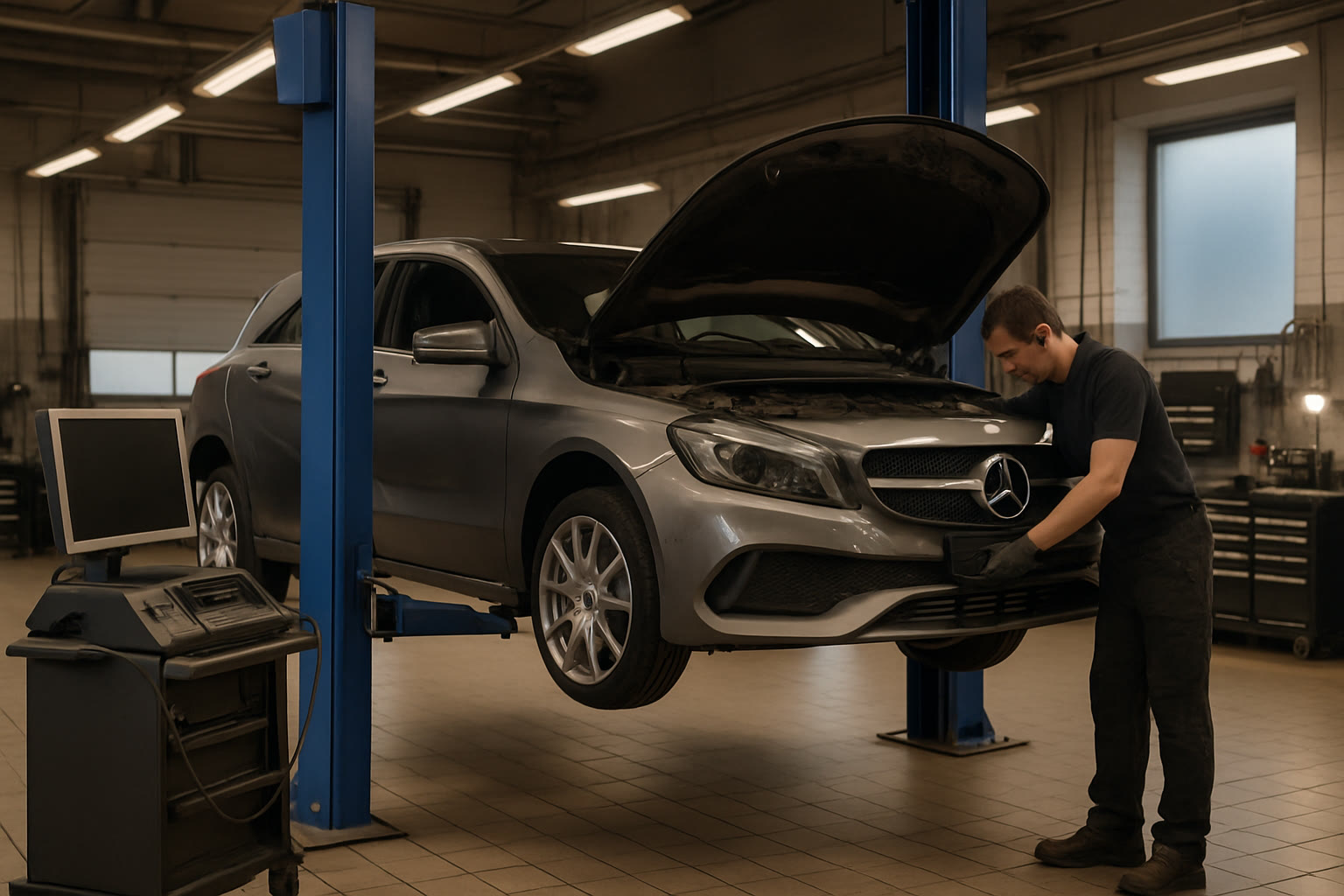 Ремонт Mercedes A W176 в специализированном сервисе