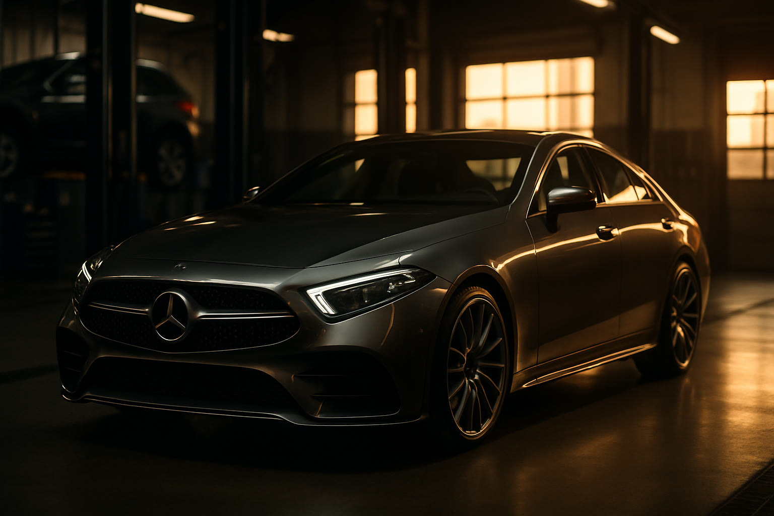 Mercedes CLS C257 в автосервисе MB Doctor