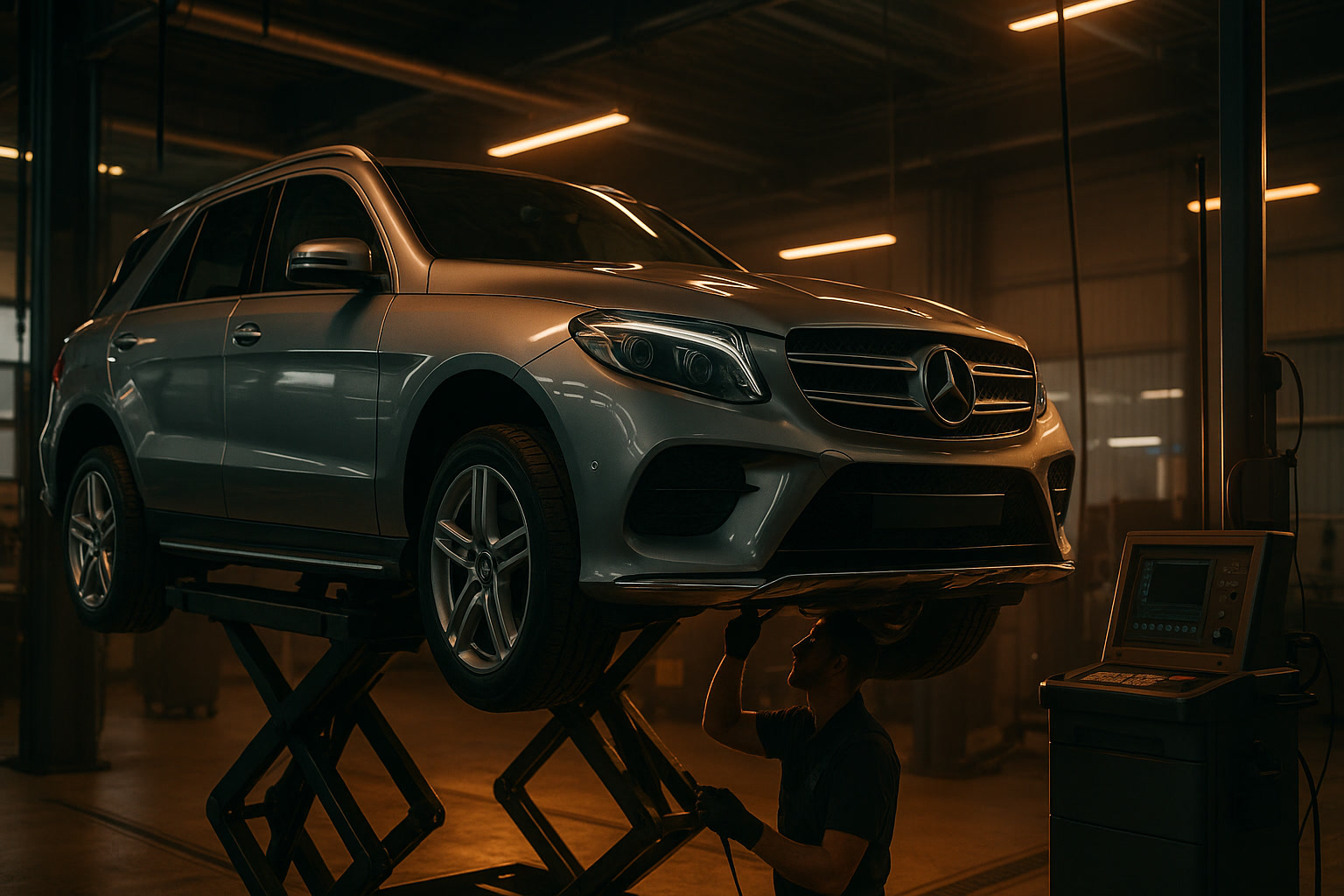 Ремонт Mercedes GLE W166 в сервисе MB Doctor