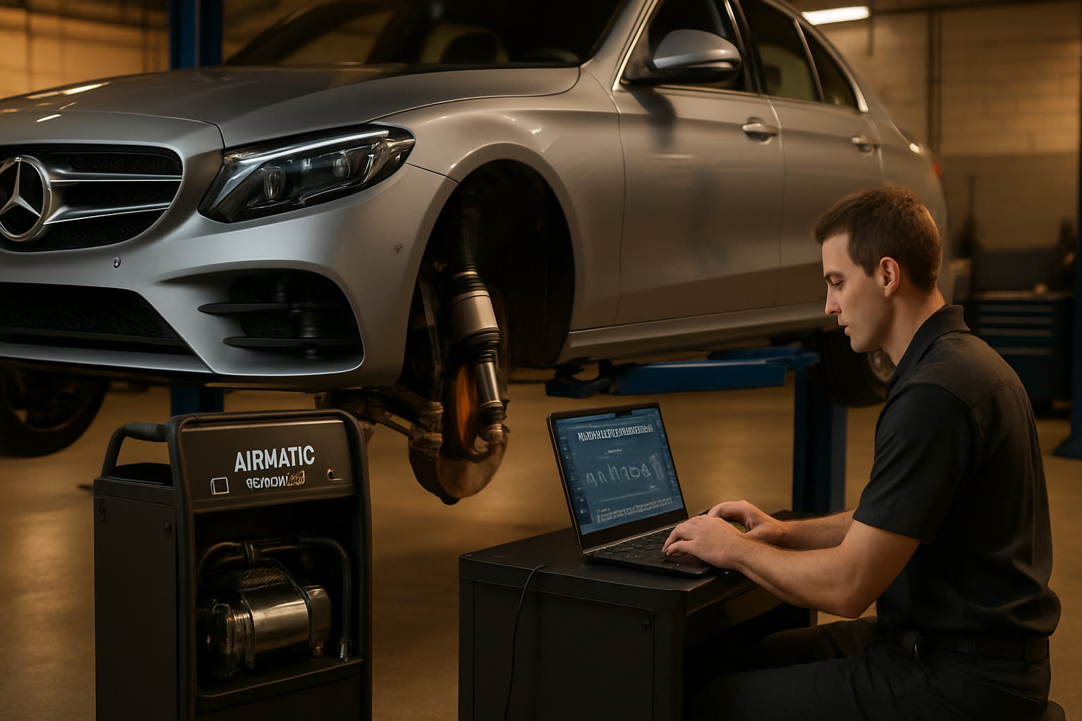 Диагностика AIRMATIC Mercedes-Benz