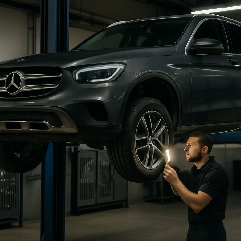 Ремонт подвески Mercedes GLC в MB Doctor