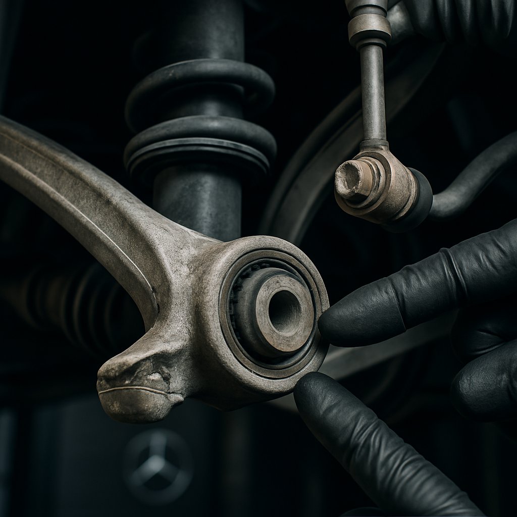 Диагностика и ремонт подвески Mercedes C W205