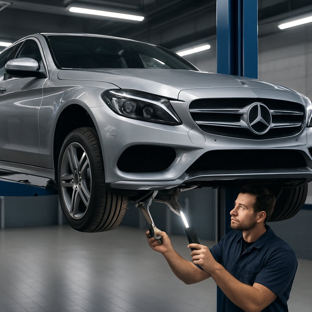 Ремонт подвески Mercedes C W205 в MB Doctor