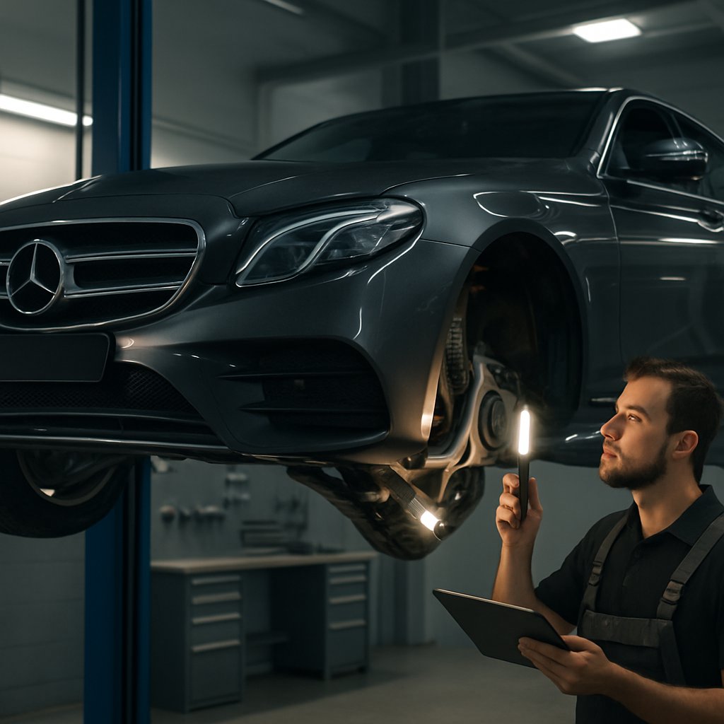 Ремонт подвески Mercedes E W213 в MB Doctor