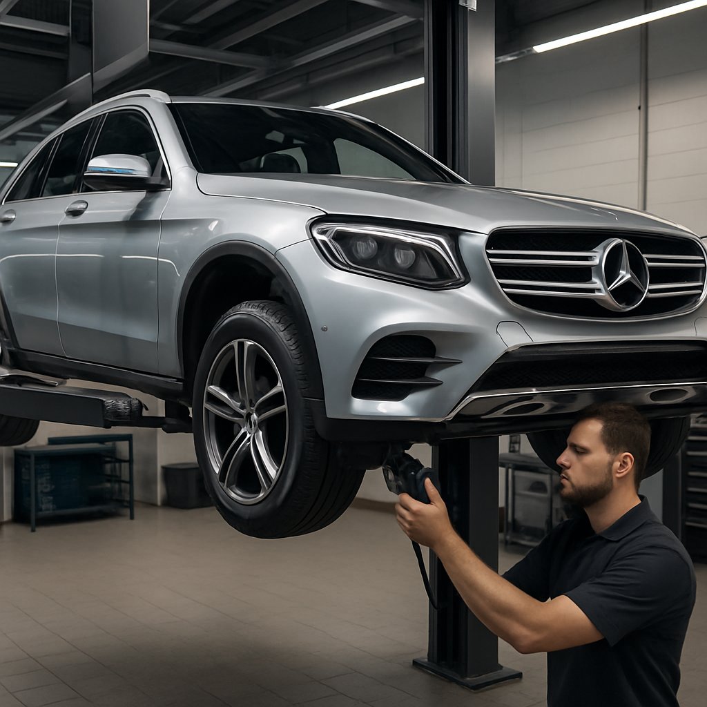 Ремонт подвески Mercedes GLC X253 в MB Doctor