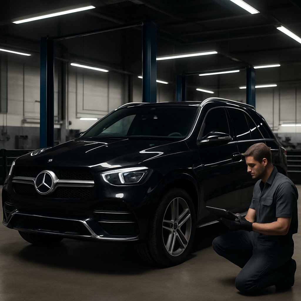 Ремонт подвески Mercedes GLE W167 в MB Doctor