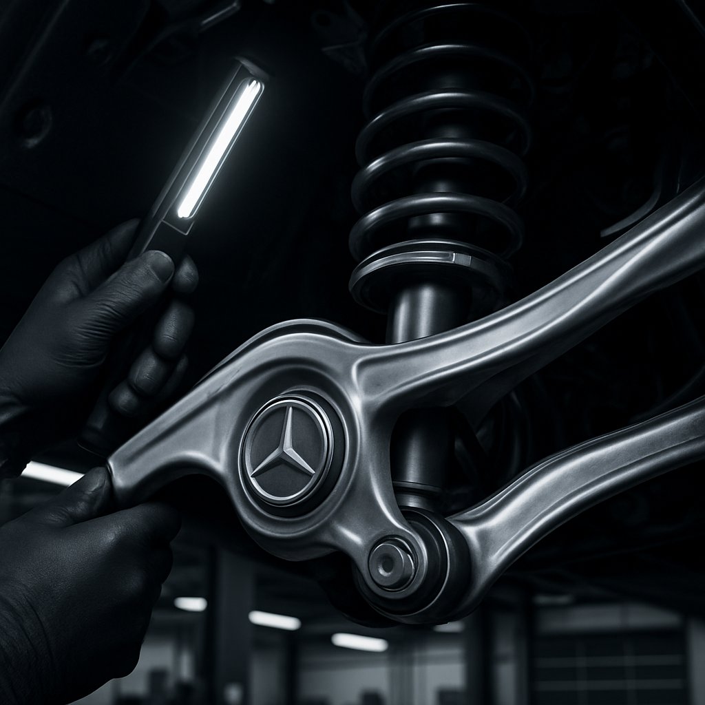 Диагностика и ремонт подвески Mercedes S W222
