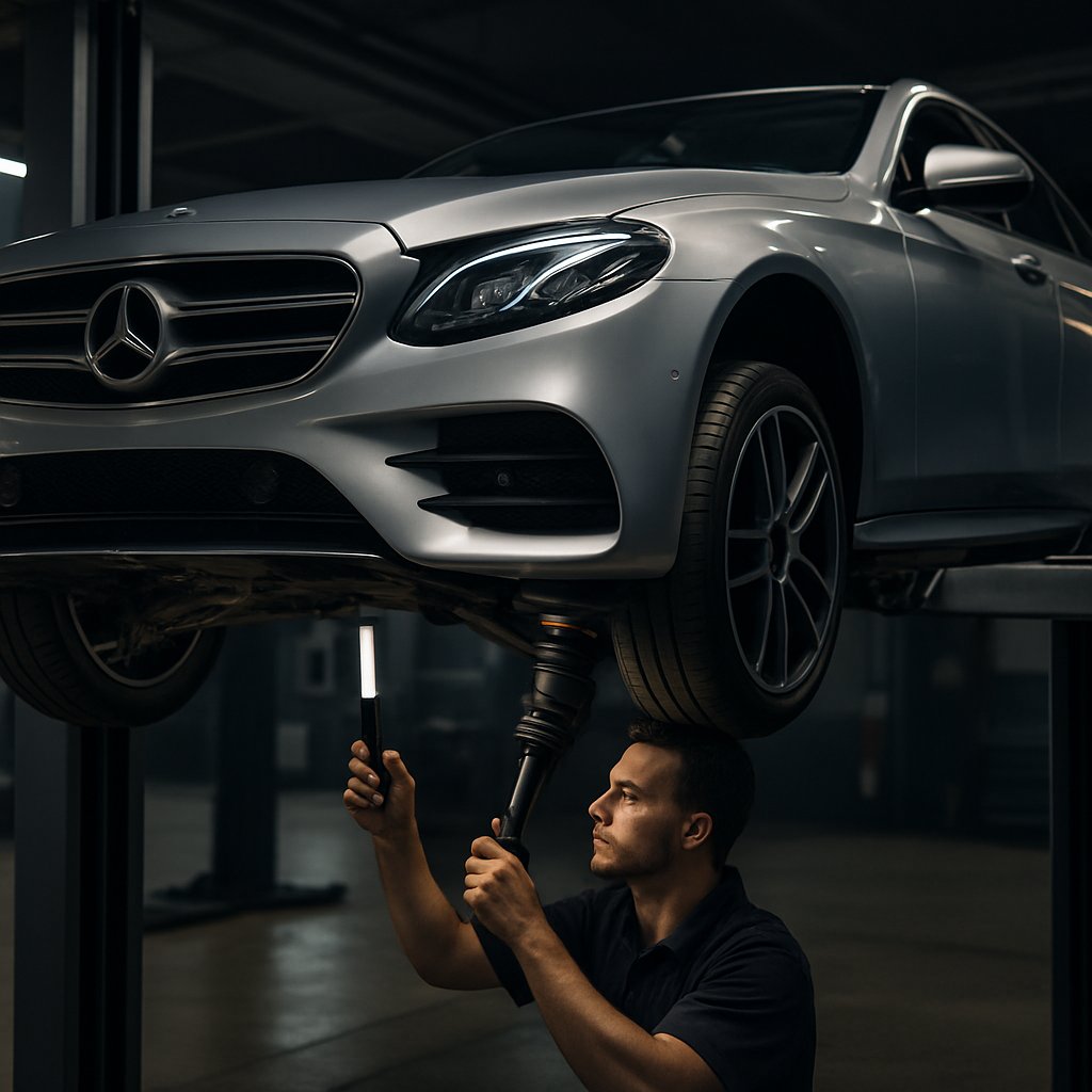 Ремонт подвески Mercedes S W222 в MB Doctor