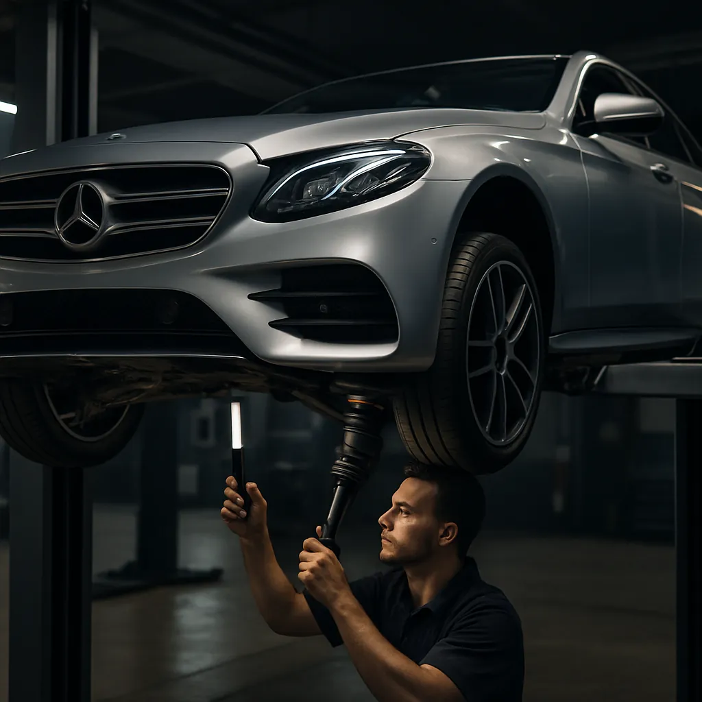 Ремонт подвески Mercedes S W222 в MB Doctor